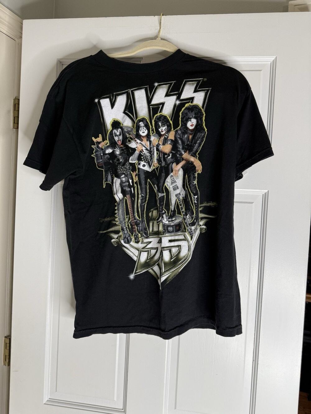 vintage kiss alive 35 worldwide t-shirt